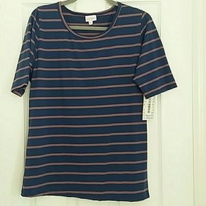 LulaRoe Striped Gigi NWT Size XL